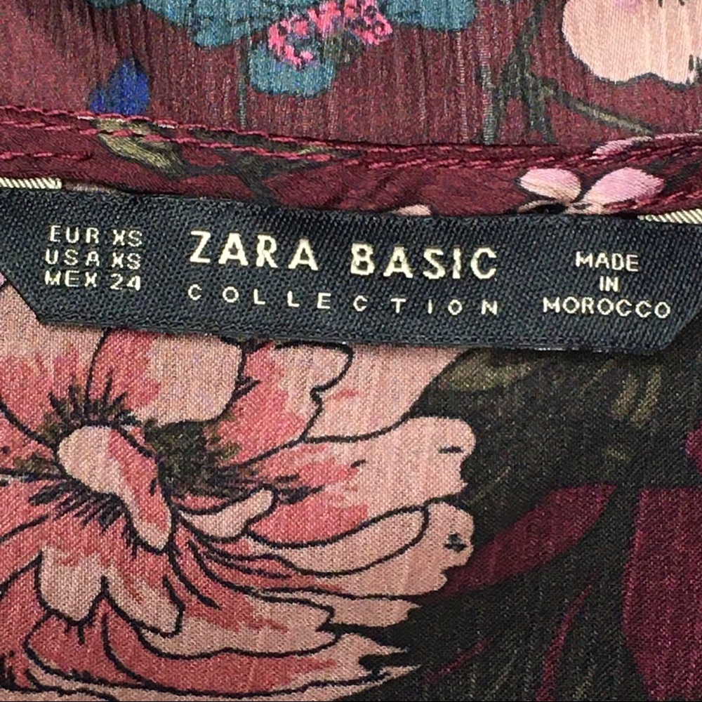 Zara Basic Collection High-Low Blouse - image 5